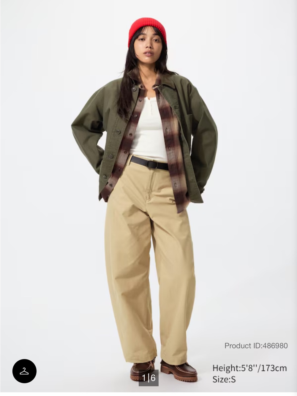 Uniqlo women’s Jersey barrel Pants Styling